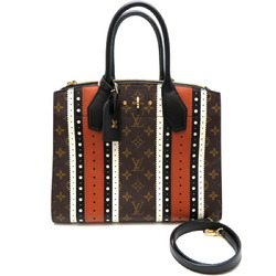 Louis Vuitton City Steamer MM Women's Handbag M43493 Monogram Brown