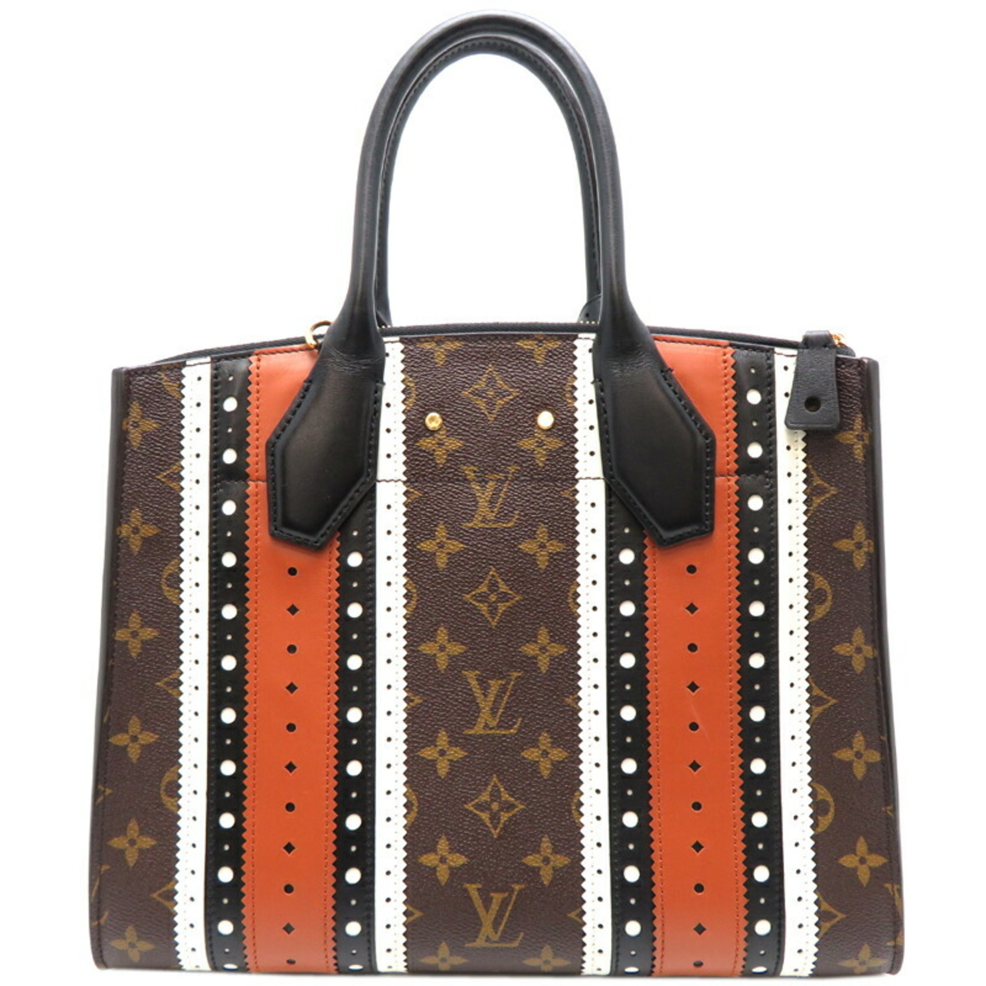 Louis Vuitton City Steamer MM Women's Handbag M43493 Monogram Brown