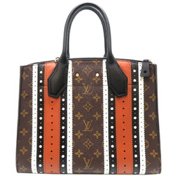 Louis Vuitton City Steamer MM Women's Handbag M43493 Monogram Brown