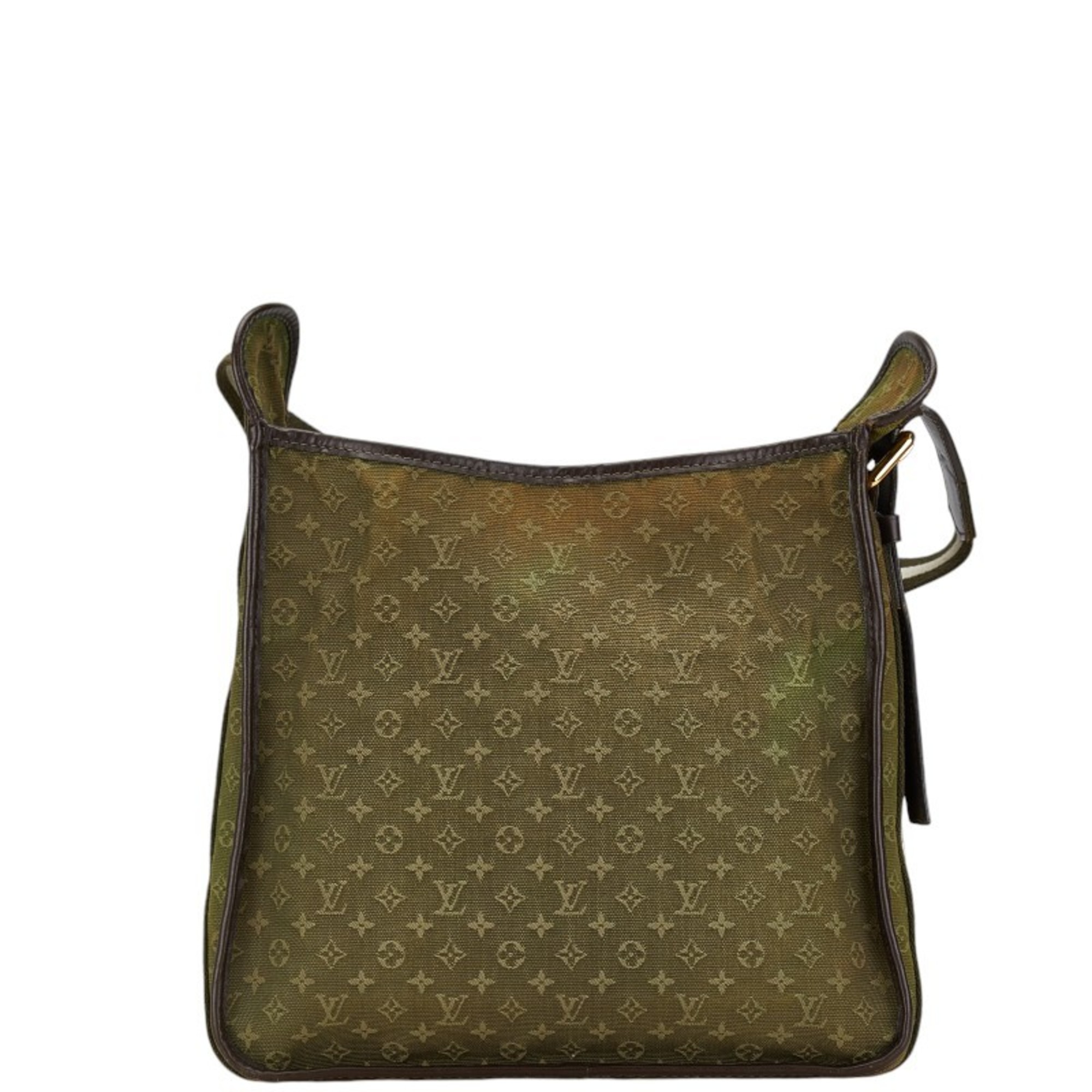 Louis Vuitton Monogram Busas Marie Kate Shoulder Bag M92322 TST Khaki Canvas Leather Women's LOUIS VUITTON