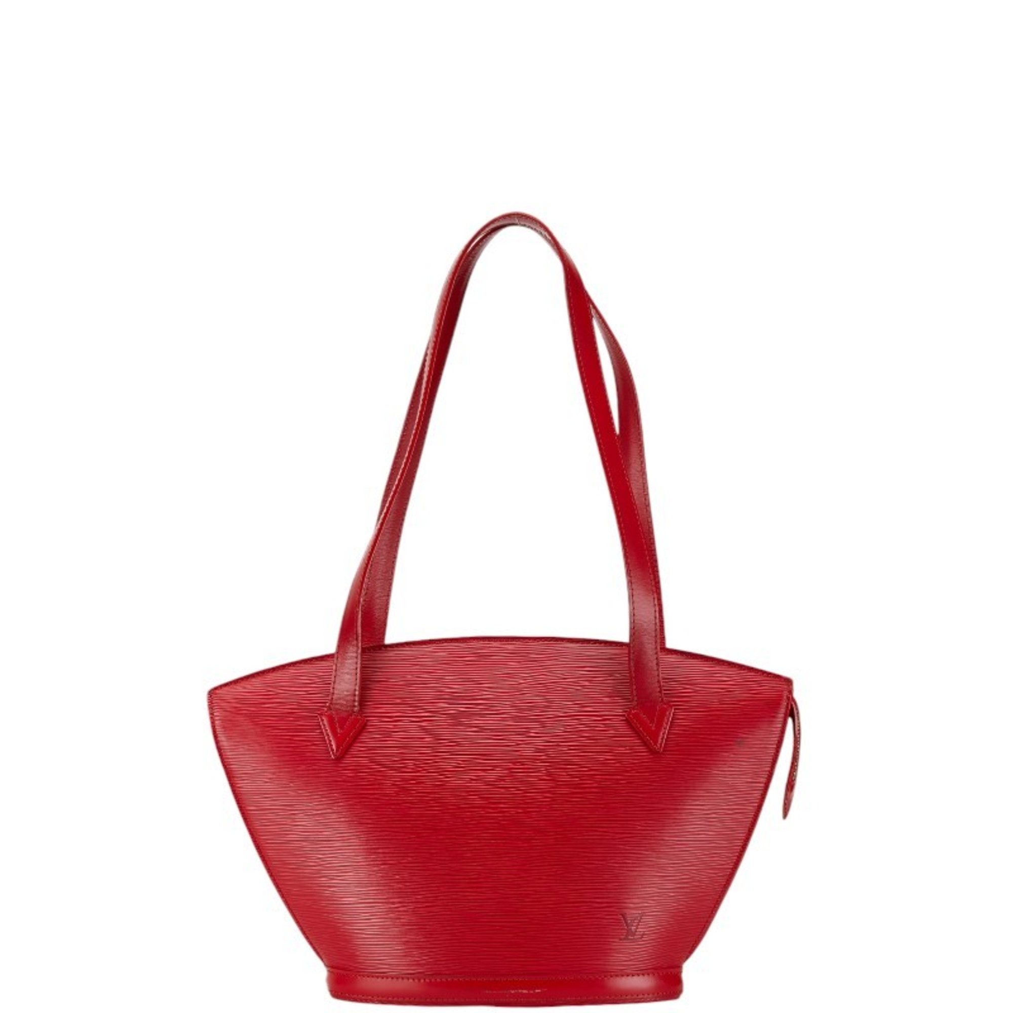 Louis Vuitton Epi Saint Jacques Long Shoulder Tote Bag M52337 Castilian Red Leather Women's LOUIS VUITTON