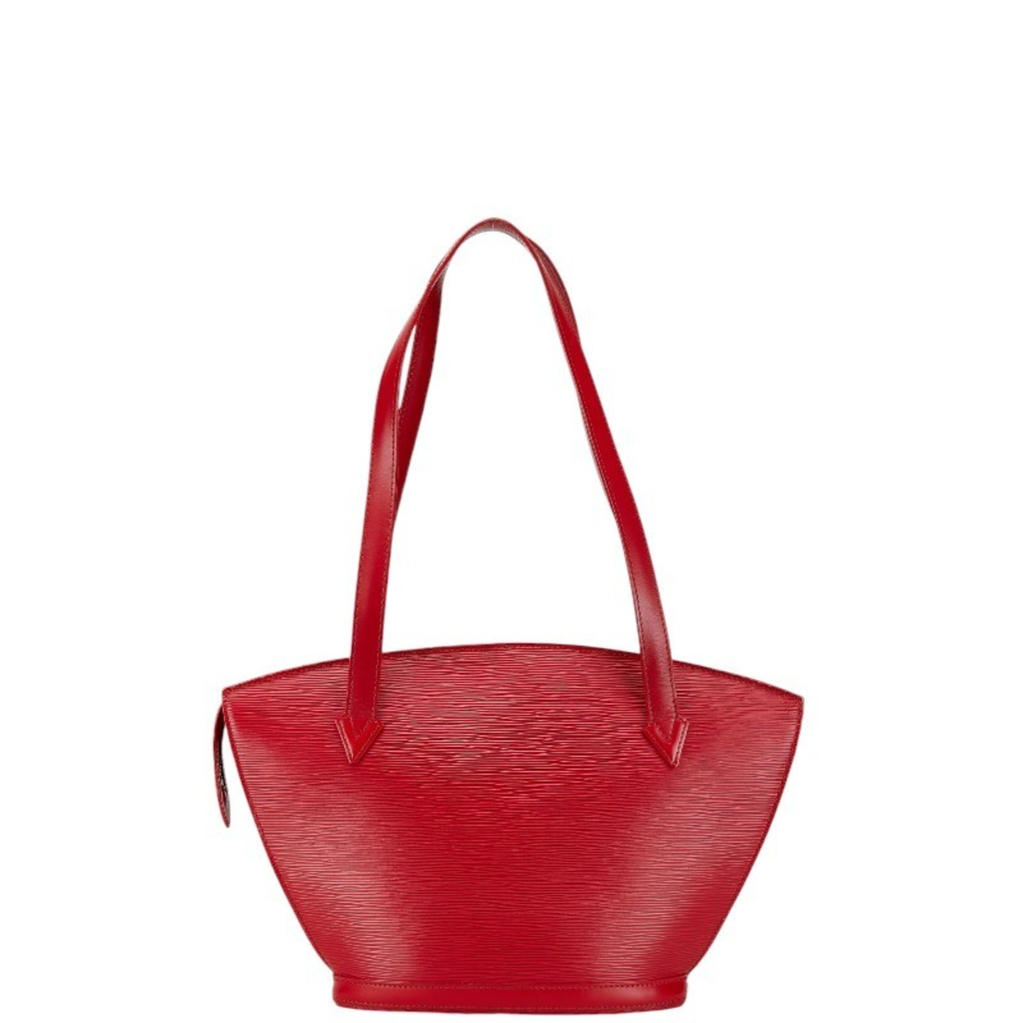 Louis Vuitton Epi Saint Jacques Long Shoulder Tote Bag M52337 Castilian Red Leather Women's LOUIS VUITTON