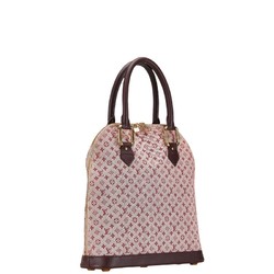 Louis Vuitton Monogram Alma O Handbag Tote Bag M92204 Cerise Red Canvas Leather Women's LOUIS VUITTON