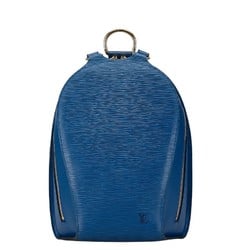 Louis Vuitton Epi Mabillon Backpack M52235 Toledo Blue Leather Women's LOUIS VUITTON