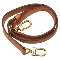 Louis Vuitton strap brown gold leather ladies LOUIS VUITTON