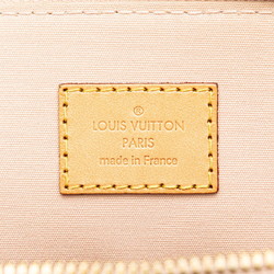 Louis Vuitton Monogram Vernis Alma PM Handbag M91583 Rose Velours Patent Leather Women's LOUIS VUITTON