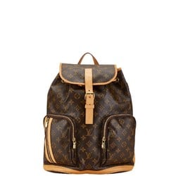 Louis Vuitton Monogram Sac Ad Bosphore Backpack M40107 Brown PVC Leather Women's LOUIS VUITTON