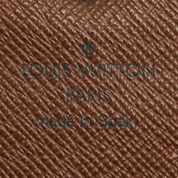 Louis Vuitton Monogram Portefeuille Sarah Long Wallet M61734 Brown PVC Leather Women's LOUIS VUITTON