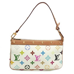 Louis Vuitton Pouch Women's Handbag M92649 Monogram Multicolor Blanc (White)