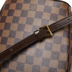 Louis Vuitton Damier Ipanema PM Shoulder Bag N51294 Brown PVC Leather Women's LOUIS VUITTON