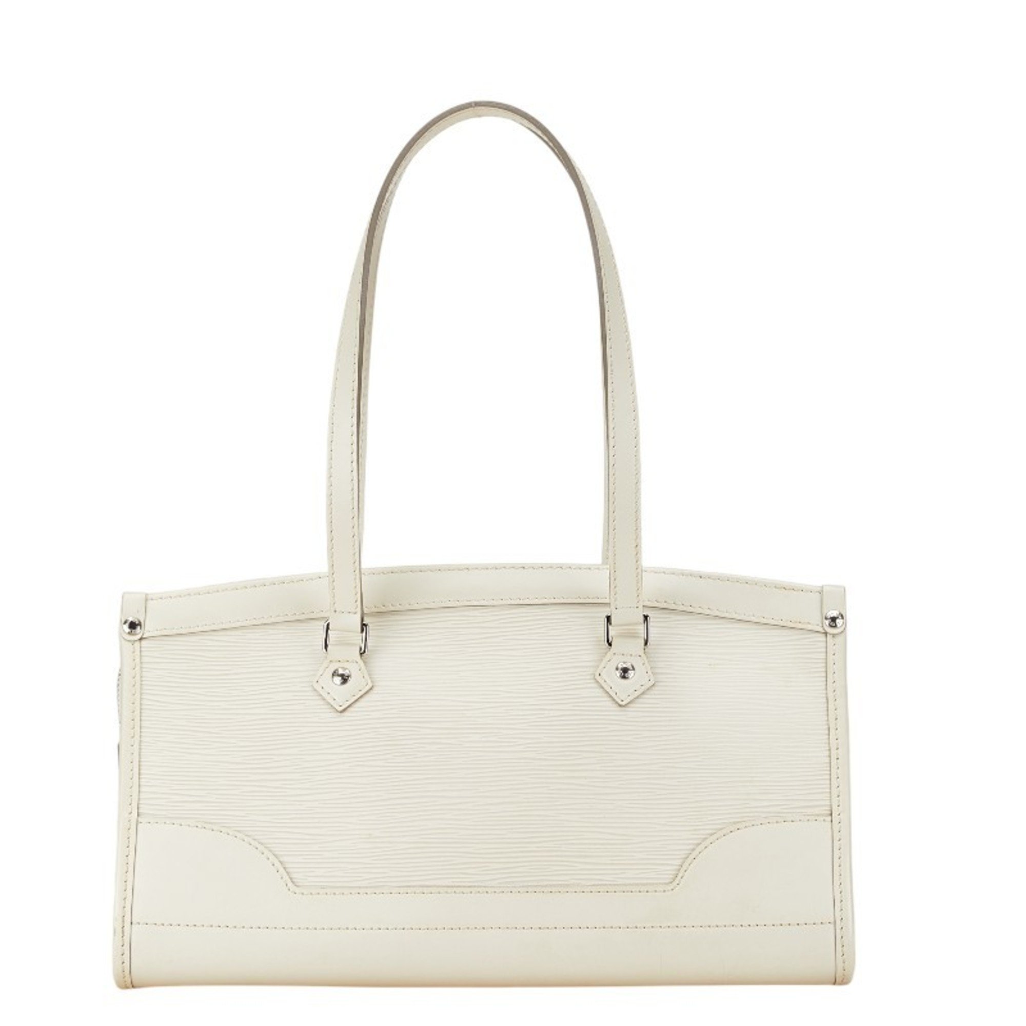 Louis Vuitton Epi Madeleine PM Handbag Shoulder Bag M5933J Ivory White Leather Women's LOUIS VUITTON