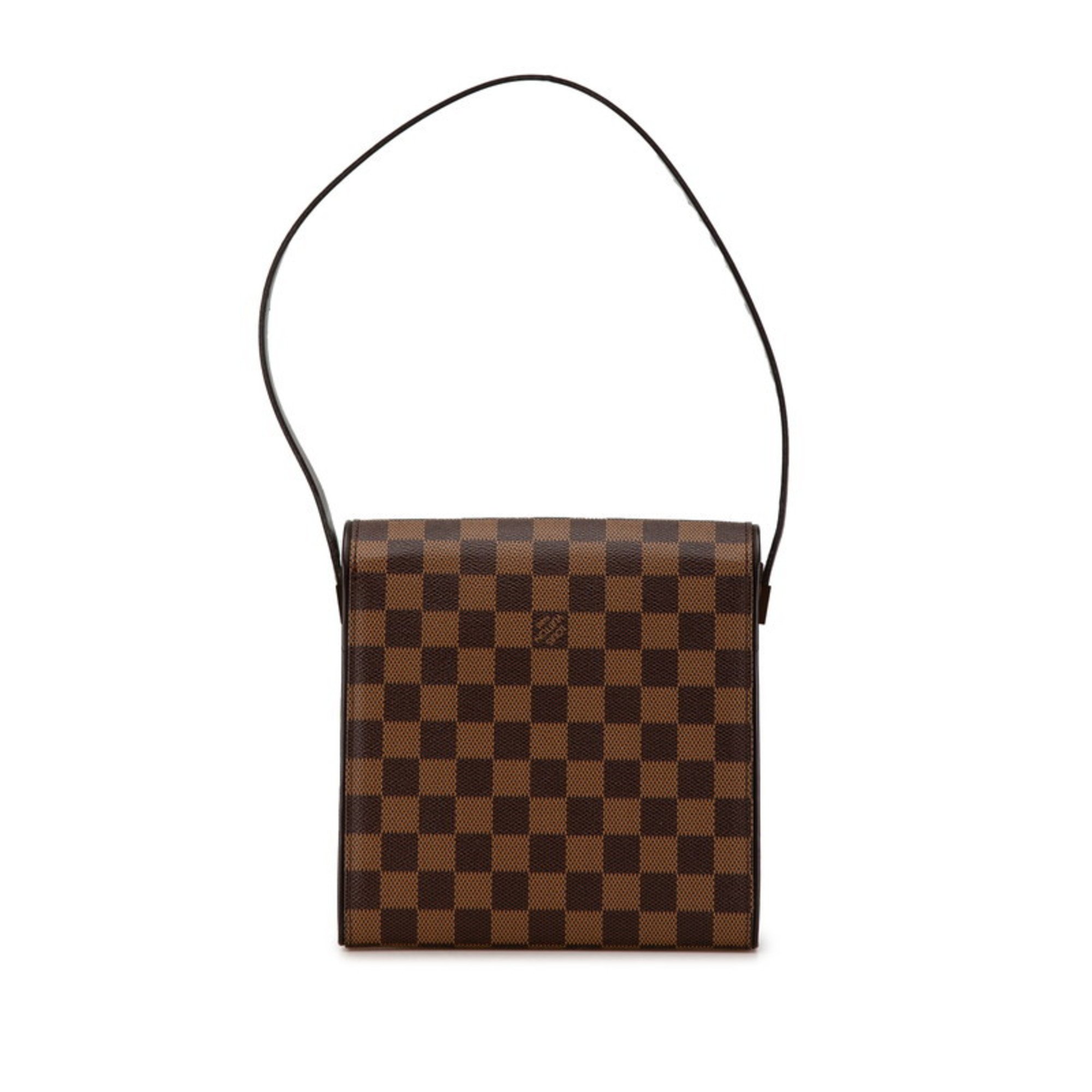 Louis Vuitton Damier Tribeca Shoulder Bag N51162 Brown PVC Leather Women's LOUIS VUITTON