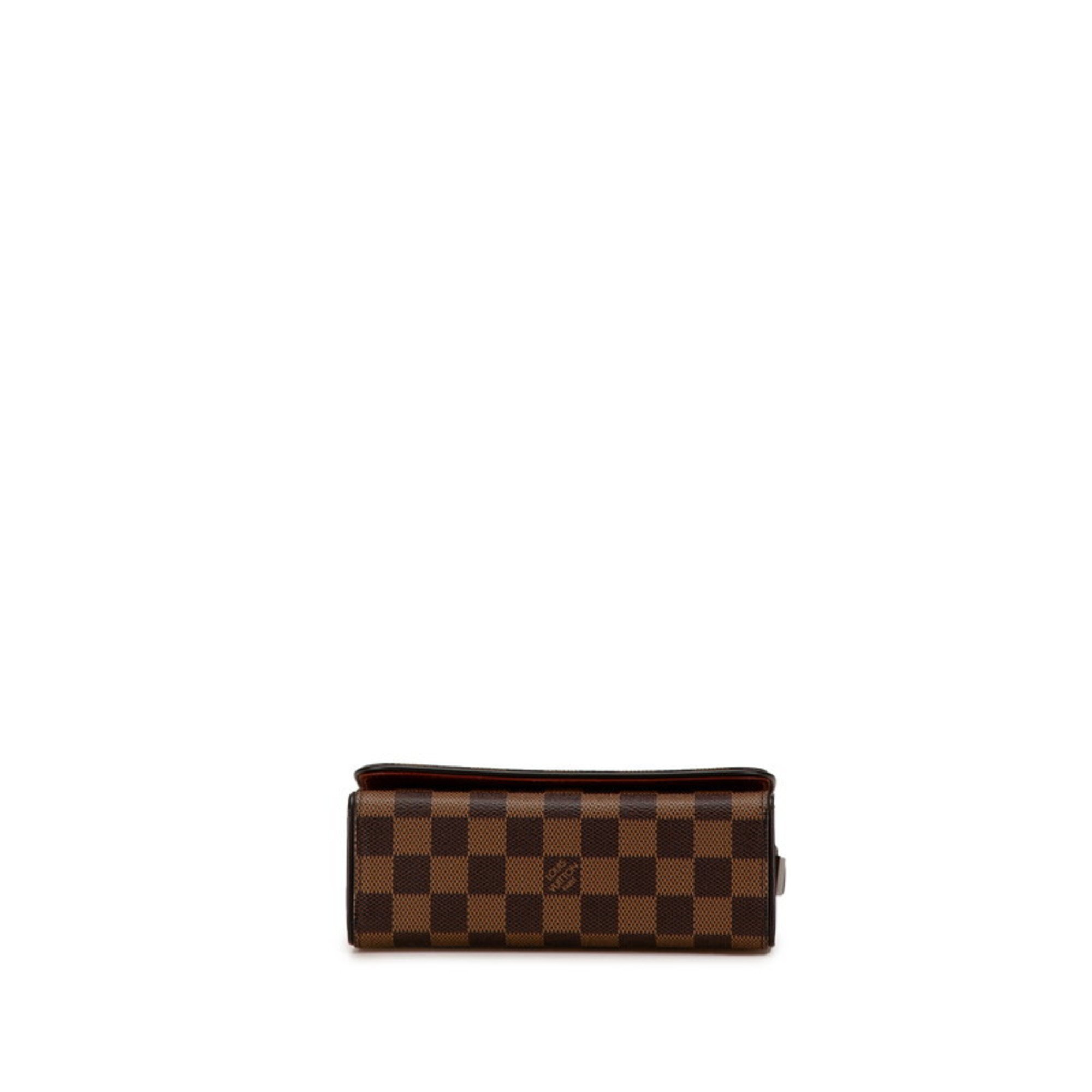 Louis Vuitton Damier Tribeca Shoulder Bag N51162 Brown PVC Leather Women's LOUIS VUITTON