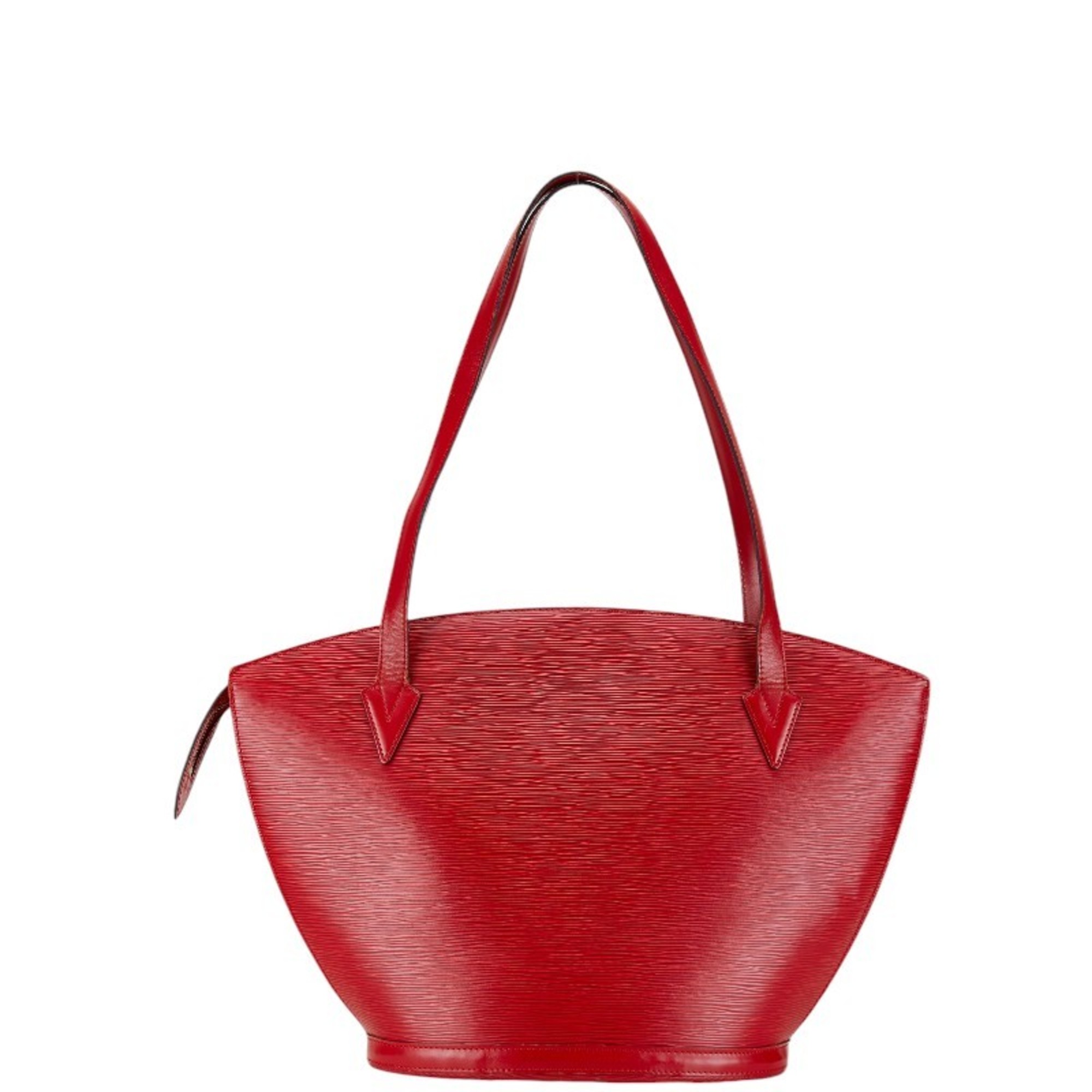 Louis Vuitton Epi Saint Jacques Shoulder Bag Tote M52267 Castilian Red Leather Women's LOUIS VUITTON