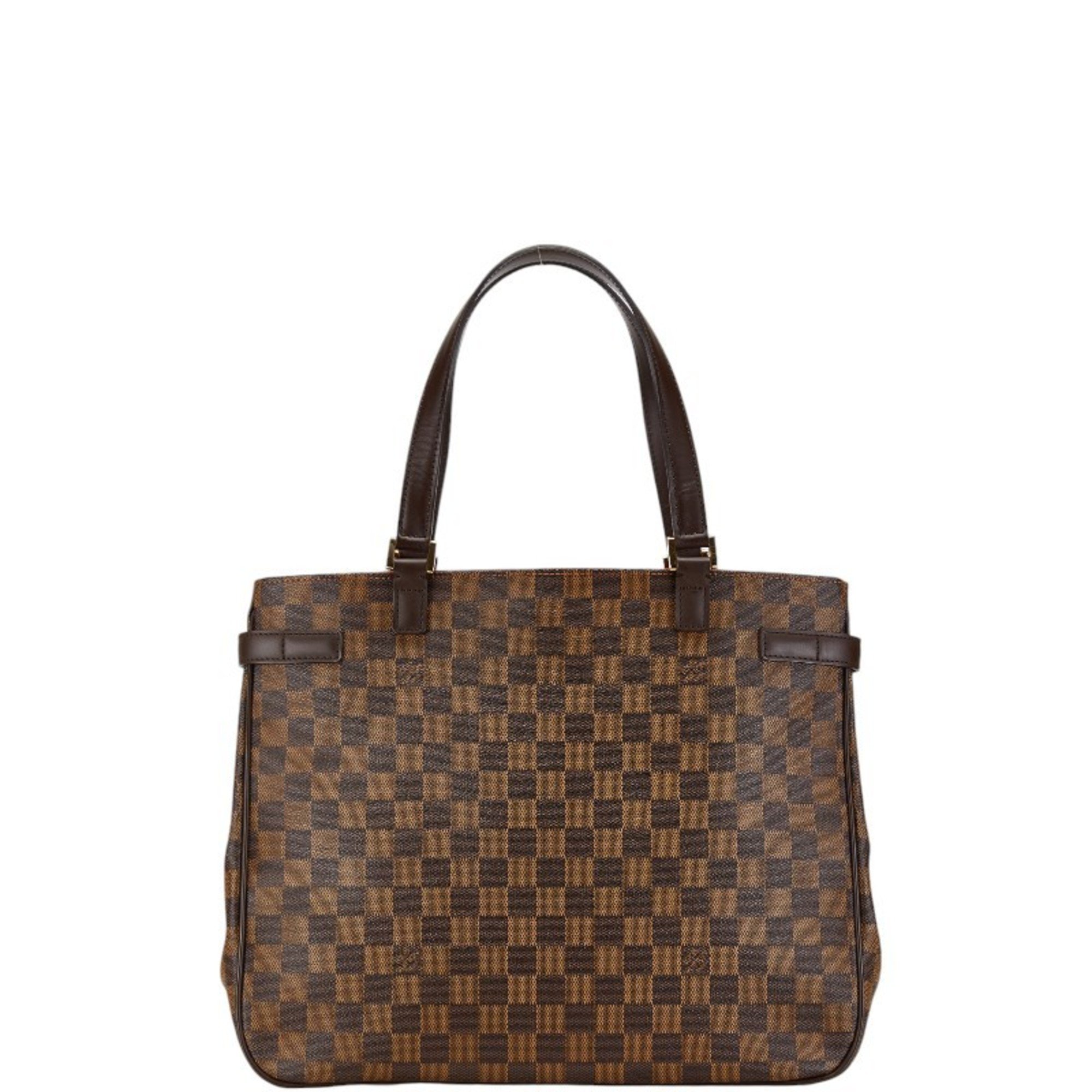 Louis Vuitton Damier Uzes Handbag Tote Bag N51128 Brown PVC Leather Women's LOUIS VUITTON