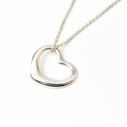 Tiffany Necklace Pendant Silver TIFFANY&Co. Elsa Peretti Heart Motif Width 2.1cm