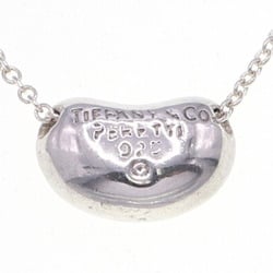 Tiffany Necklace Elsa Peretti Bean SV Sterling Silver 925 Pendant Choker Women's TIFFANY & CO