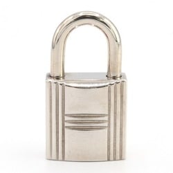 Hermes Padlock, Silver Metal, Key, Women's, Men's, Unisex, HERMES