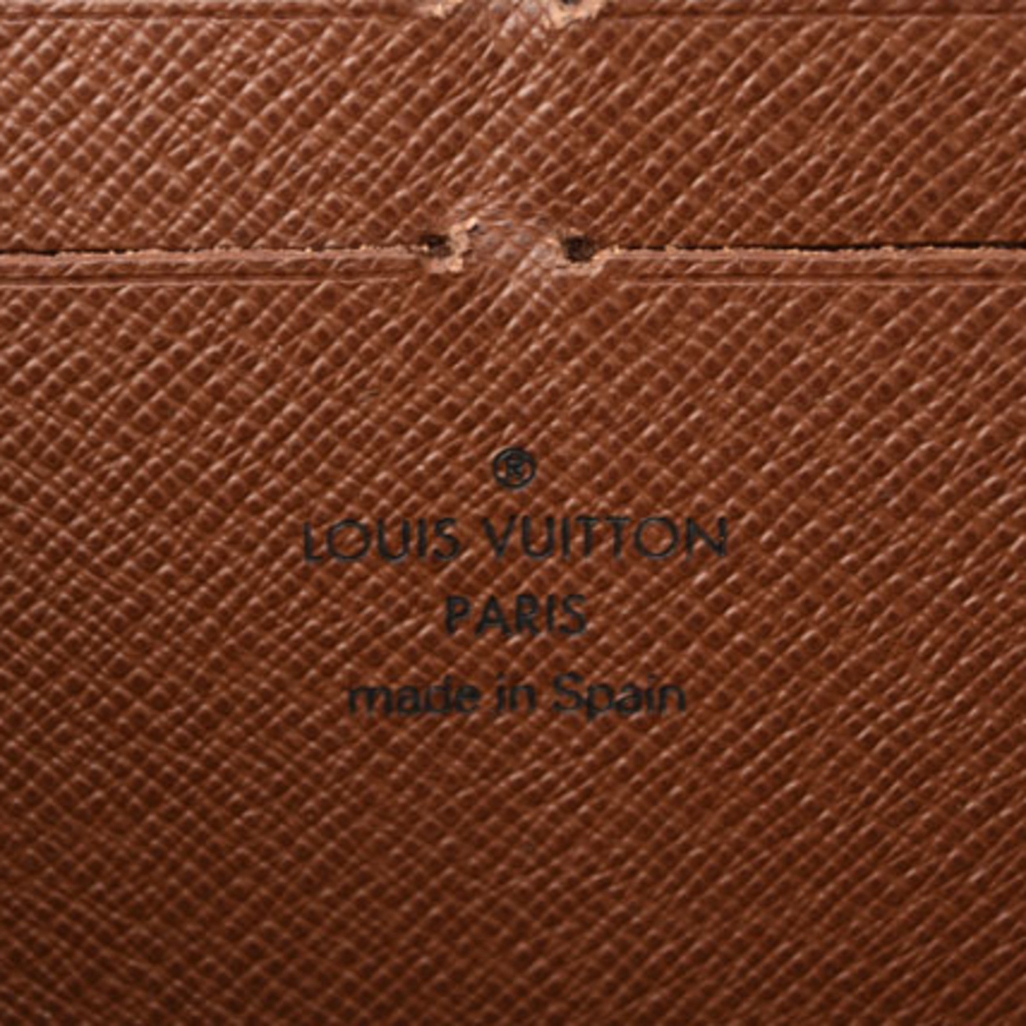 Louis Vuitton Wallet LOUIS VUITTON Long Zippy M60017 Round Monogram