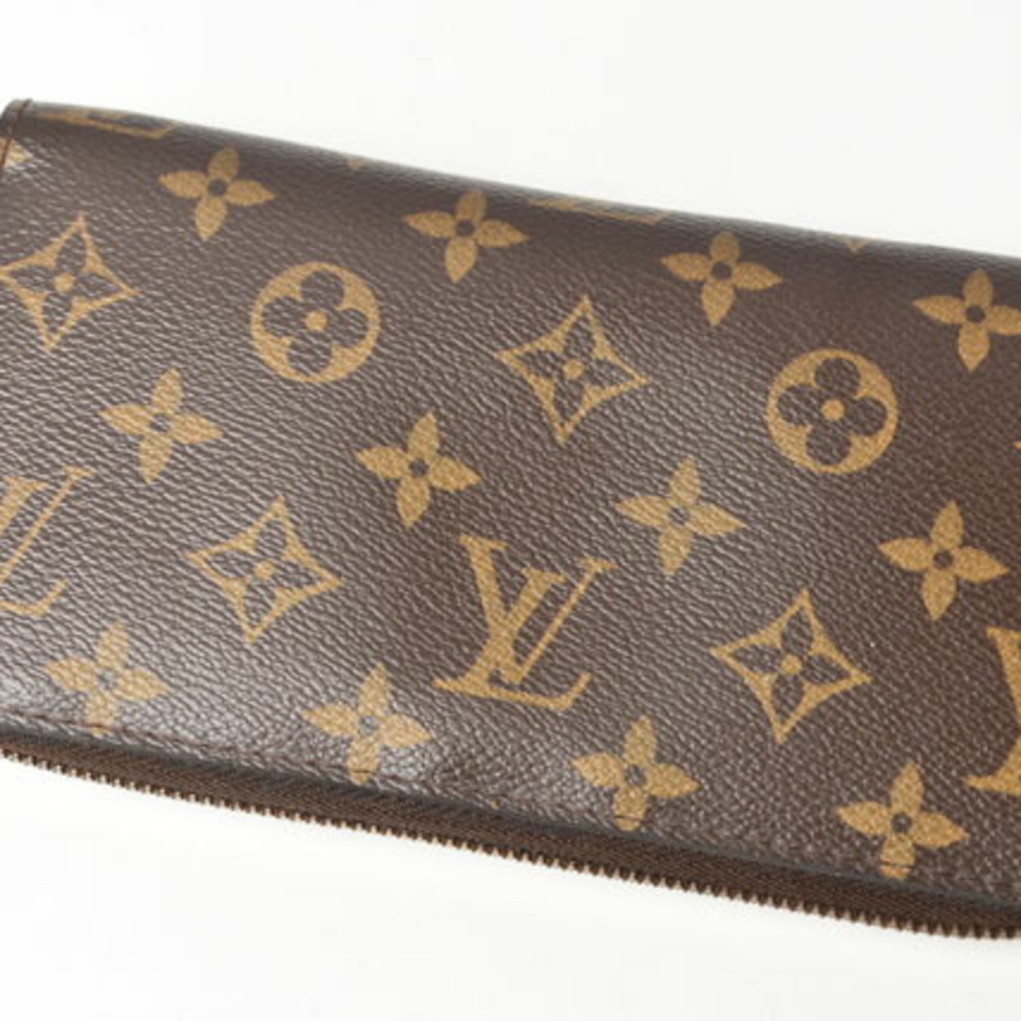 Louis Vuitton Wallet LOUIS VUITTON Long Zippy M60017 Round Monogram