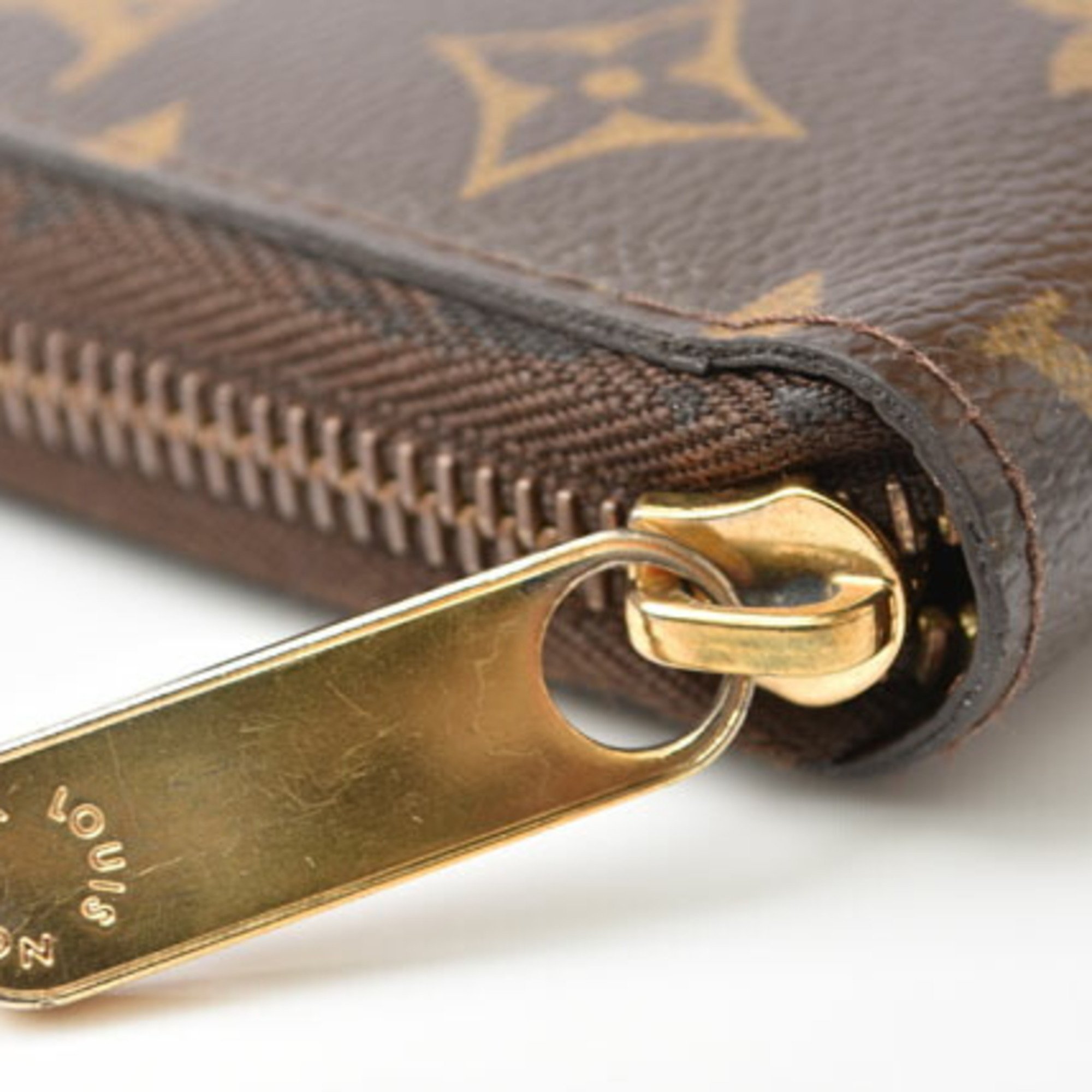 Louis Vuitton Wallet LOUIS VUITTON Long Zippy M60017 Round Monogram