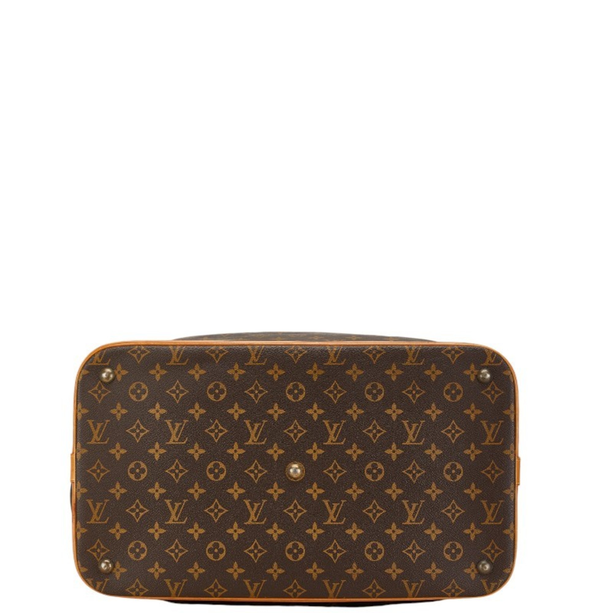 Louis Vuitton Monogram Cruiser Bag 45 Boston M41138 Brown PVC Leather Women's LOUIS VUITTON