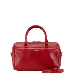 Saint Laurent handbag shoulder bag red leather women's SAINT LAURENT