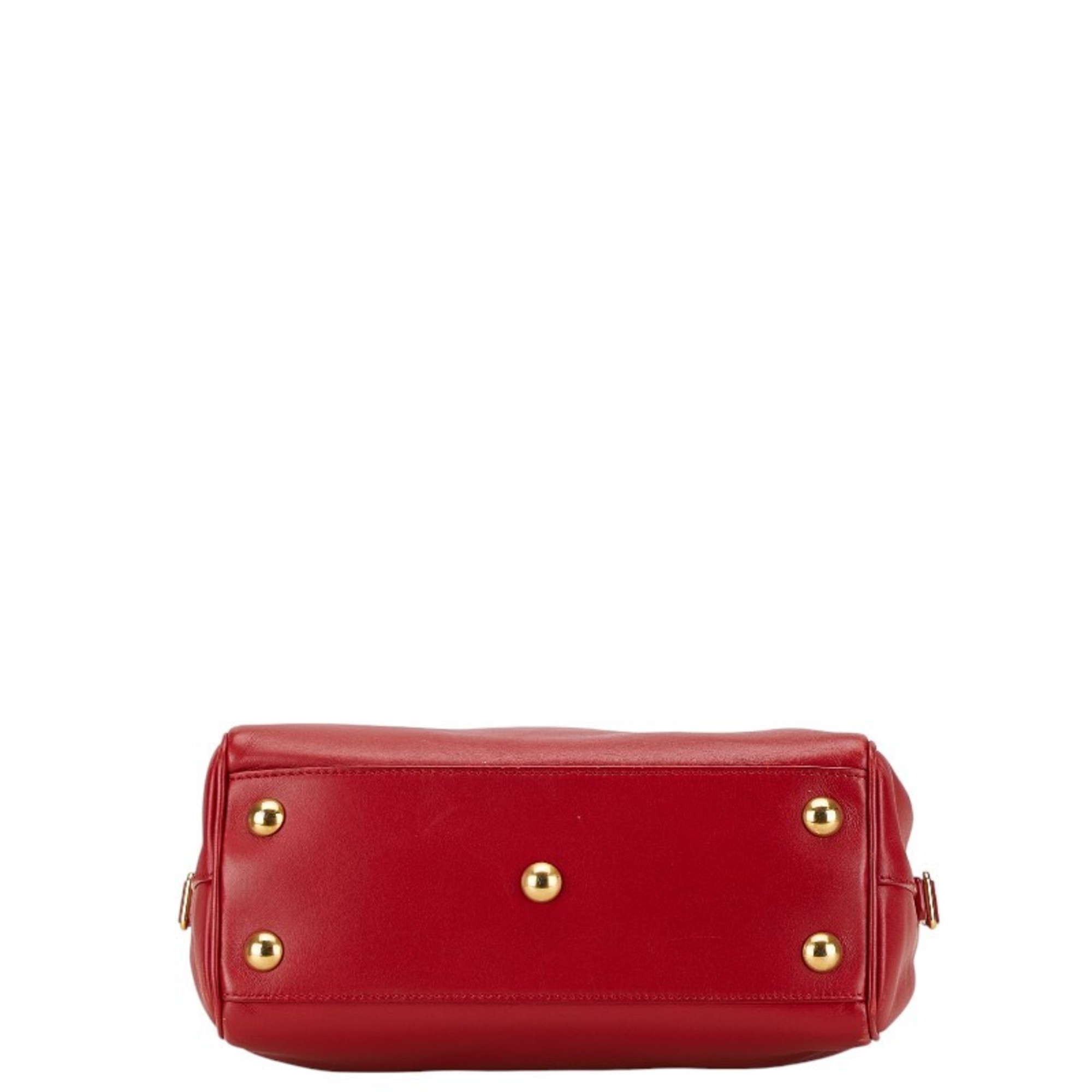 Saint Laurent handbag shoulder bag red leather women's SAINT LAURENT