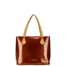 Louis Vuitton Monogram Vernis Houston Tote Bag M91122 Bronze Patent Leather Women's LOUIS VUITTON