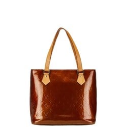 Louis Vuitton Monogram Vernis Houston Tote Bag M91122 Bronze Patent Leather Women's LOUIS VUITTON