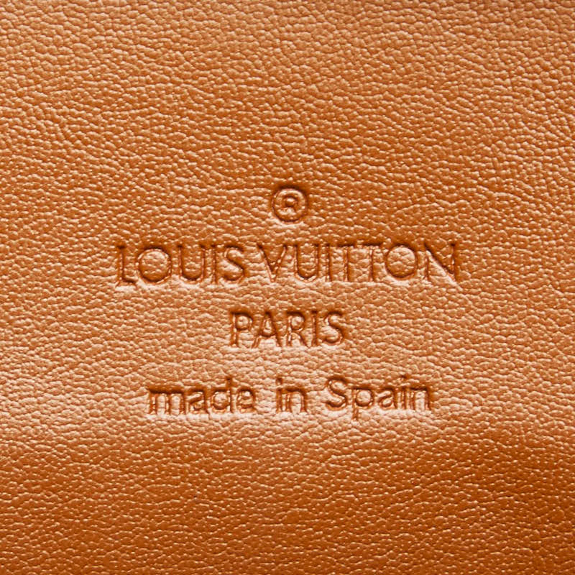 Louis Vuitton Monogram Vernis Houston Tote Bag M91122 Bronze Patent Leather Women's LOUIS VUITTON