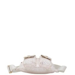 Chanel New Travel Line Waist Bag Body Pink Canvas Women's CHANEL