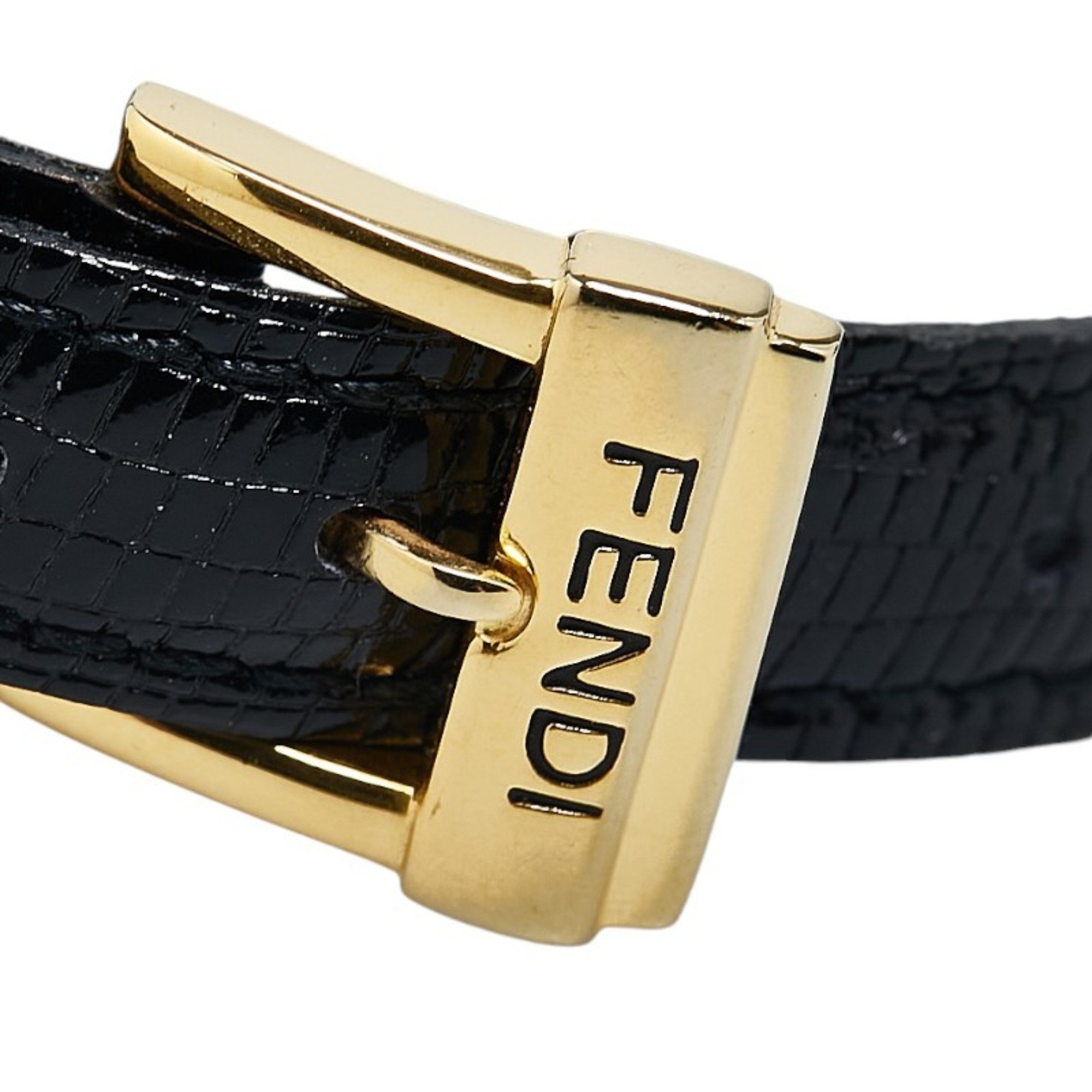 Fendi Chameleon Watch with 5 Changeable Straps, 640L, Quartz, White Dial, Stainless Steel, Leather, Women's, FENDI