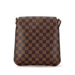 Louis Vuitton Damier Musette Salsa Long Shoulder Bag N51300 Brown PVC Leather Women's LOUIS VUITTON