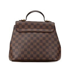 Louis Vuitton Damier Bergamo PM Handbag Shoulder Bag N41167 Brown PVC Leather Women's LOUIS VUITTON