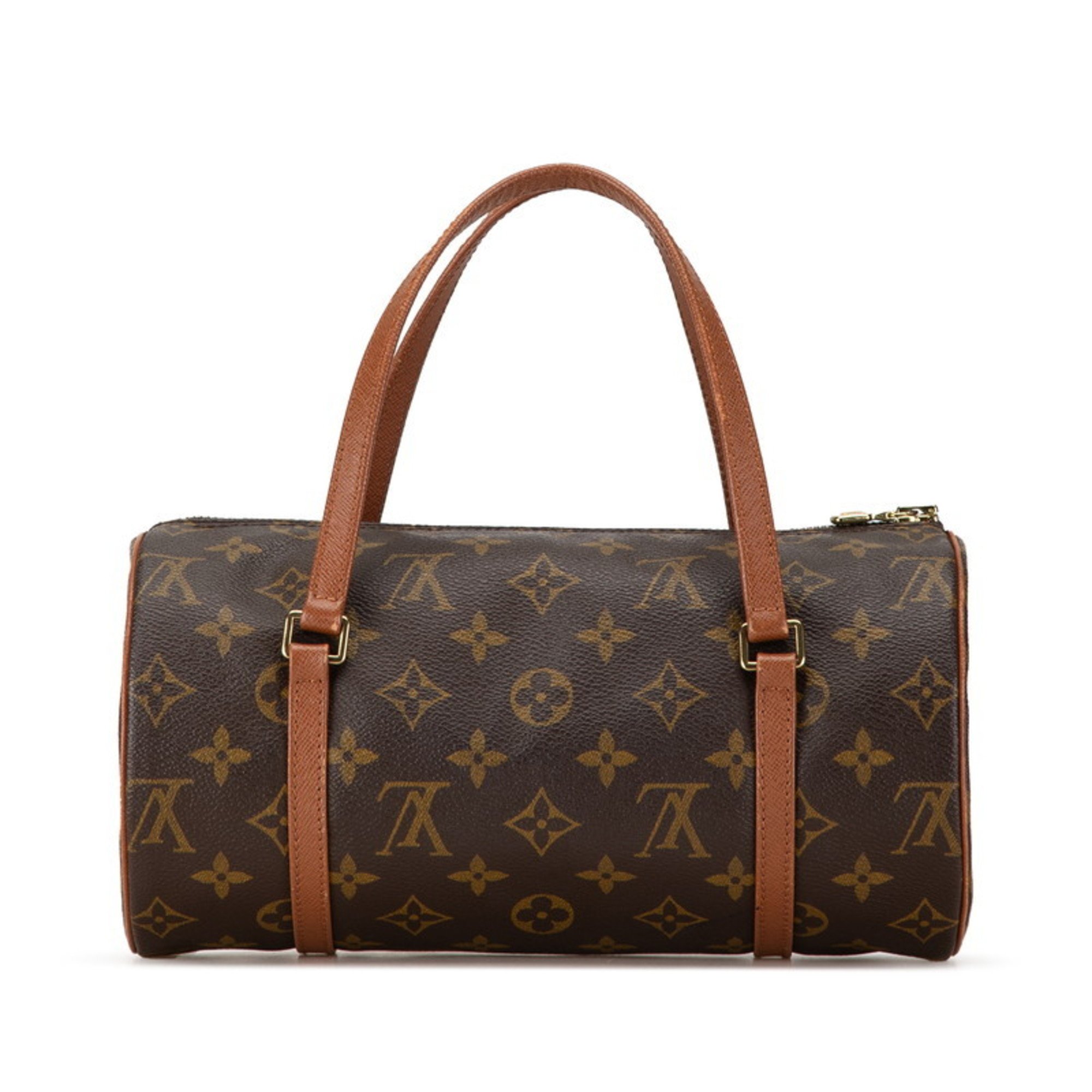 Louis Vuitton Monogram Papillon 26 Handbag M51366 Brown PVC Leather Women's LOUIS VUITTON