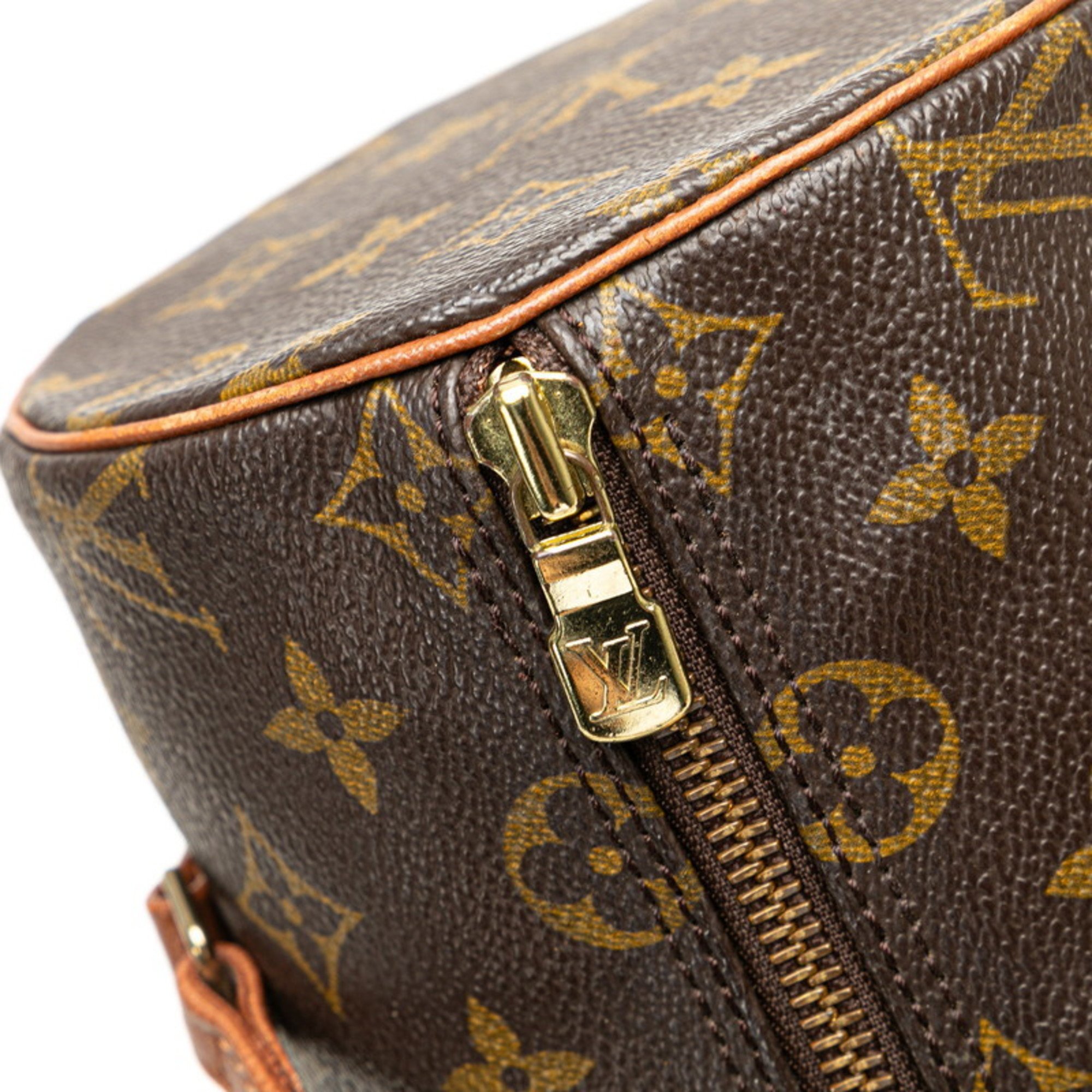 Louis Vuitton Monogram Papillon 26 Handbag M51366 Brown PVC Leather Women's LOUIS VUITTON