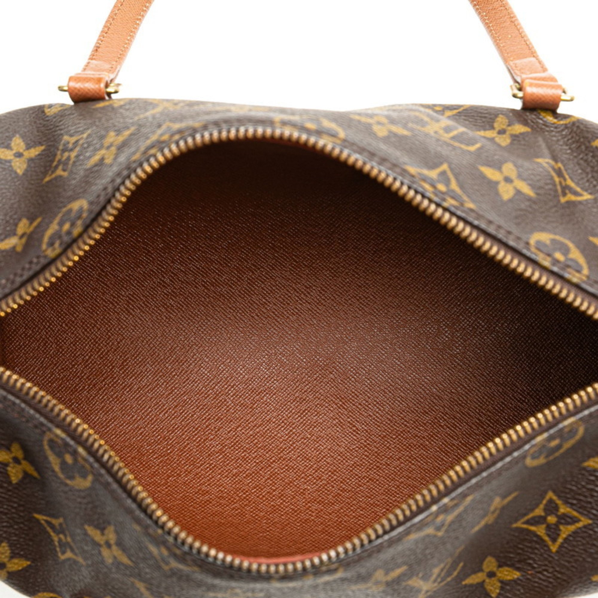 Louis Vuitton Monogram Papillon 26 Handbag M51366 Brown PVC Leather Women's LOUIS VUITTON