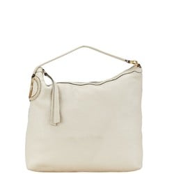 Gucci Interlocking G Bag 309530 Ivory Leather Women's GUCCI