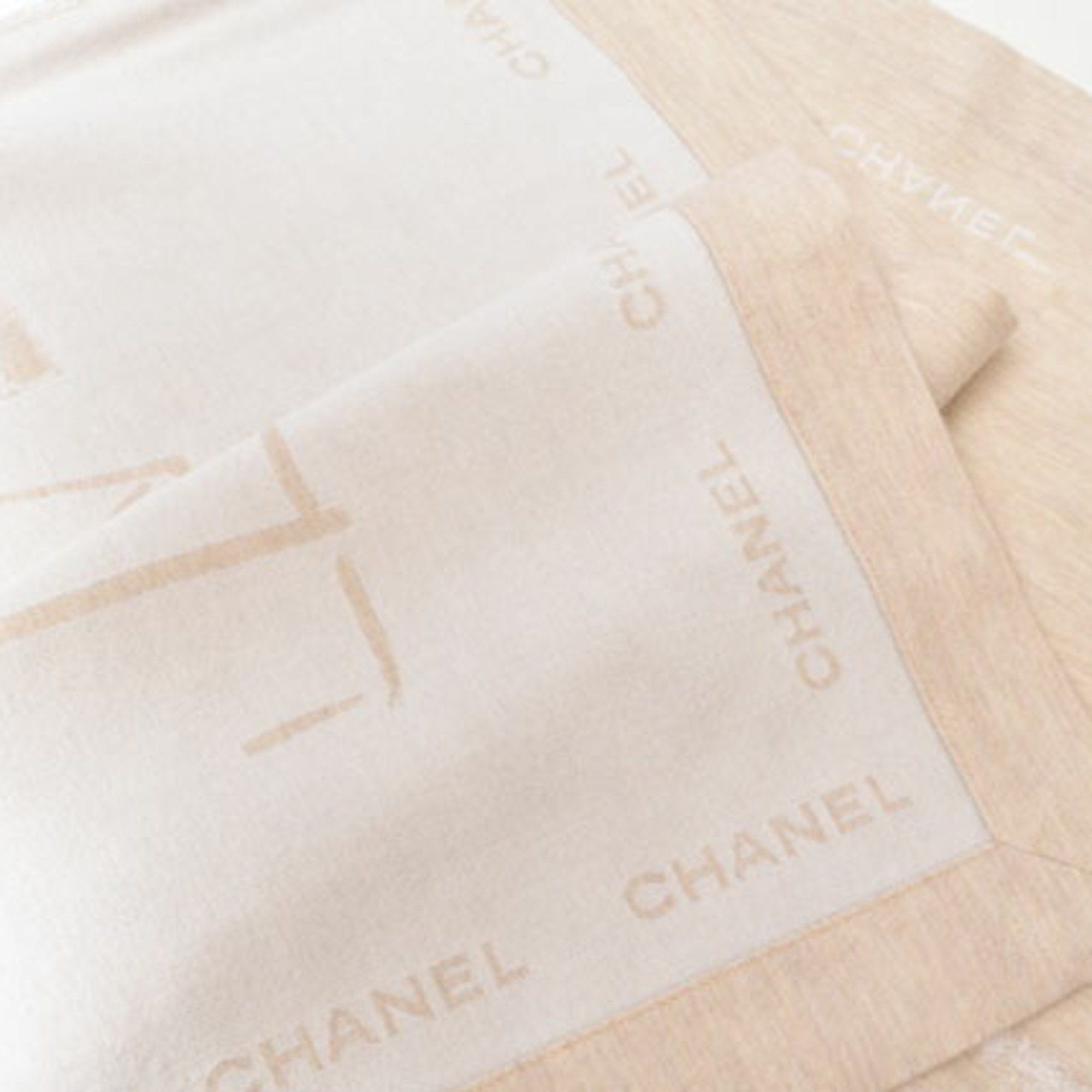 Chanel Blanket, CHANEL Reversible Blanket Mademoiselle CC Motif Wool Silk