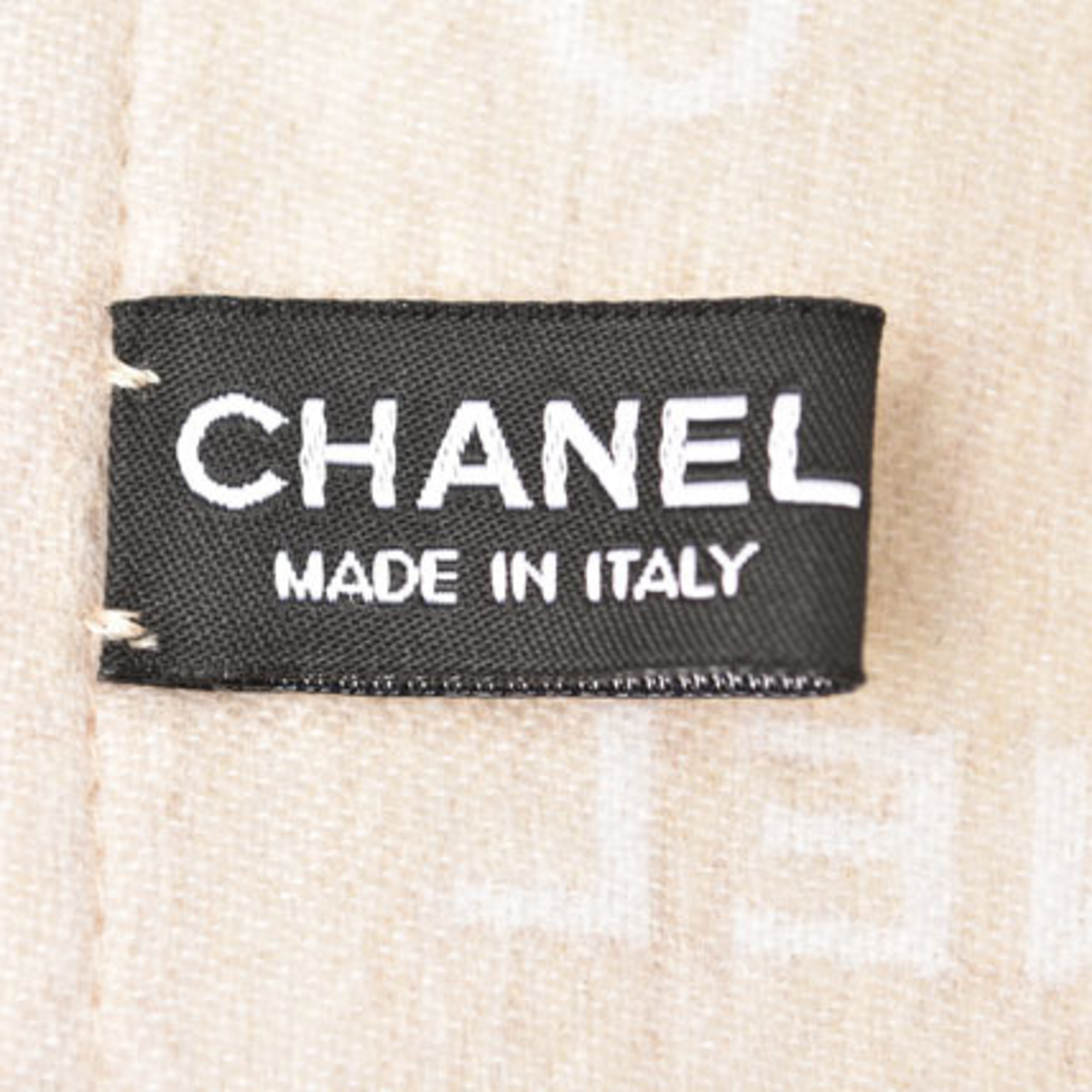 Chanel Blanket, CHANEL Reversible Blanket Mademoiselle CC Motif Wool Silk