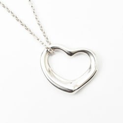 Tiffany Necklace Pendant Silver TIFFANY&Co. Heart Width 1.5cm