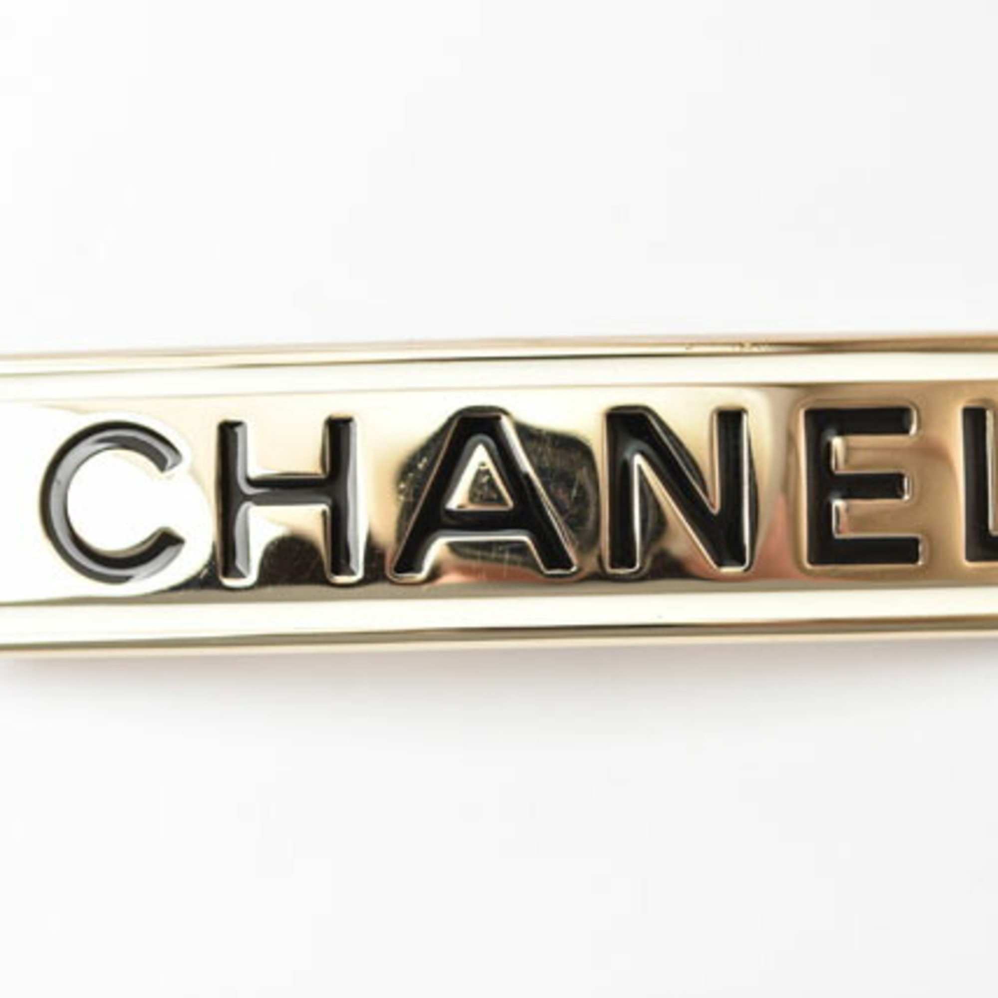 Chanel Barrette Hair CHANEL CC Gold