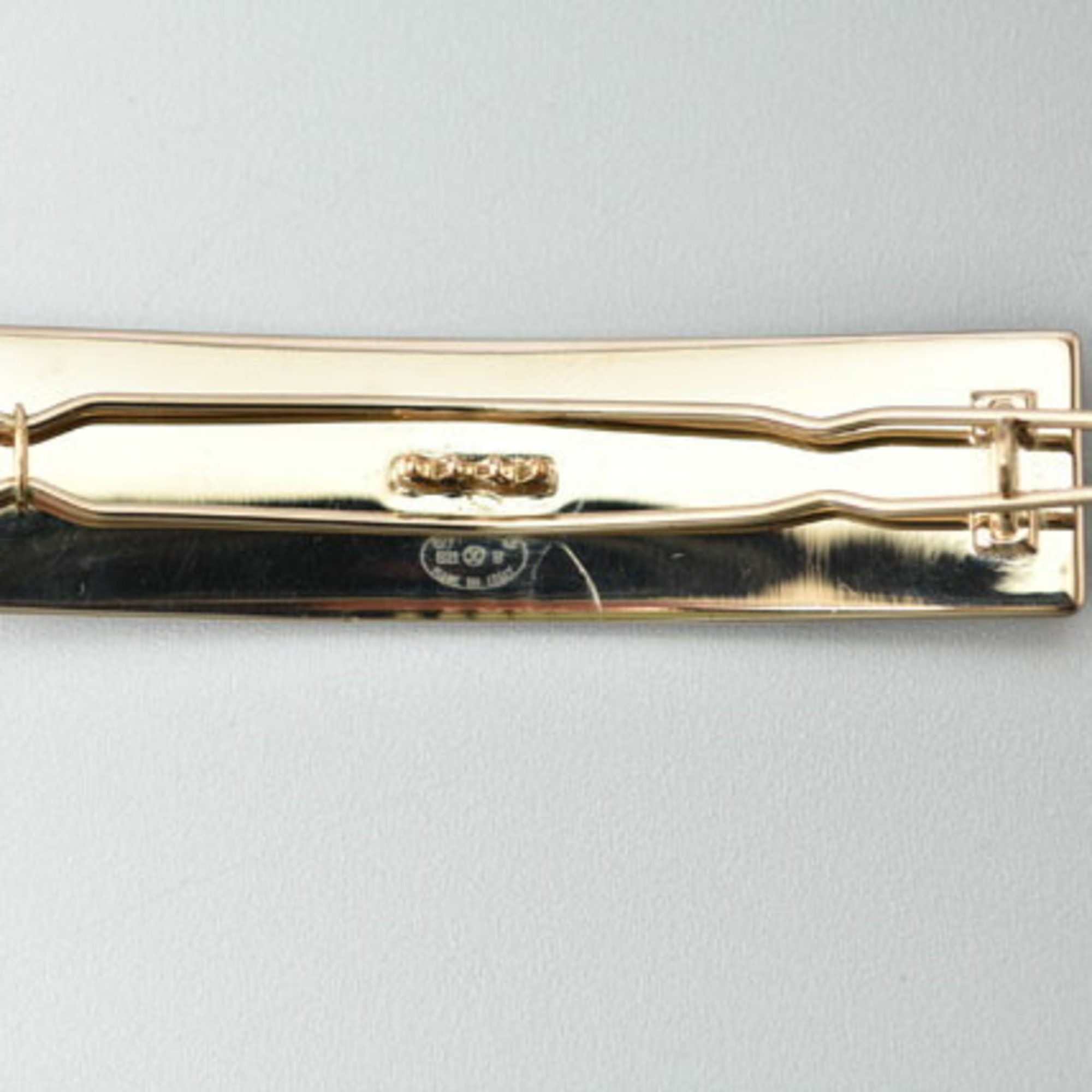 Chanel Barrette Hair CHANEL CC Gold