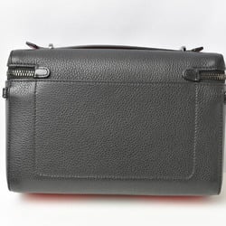 Christian Louboutin Handbag Shoulder Bag 2way Kypipouch Black Calf 3185198