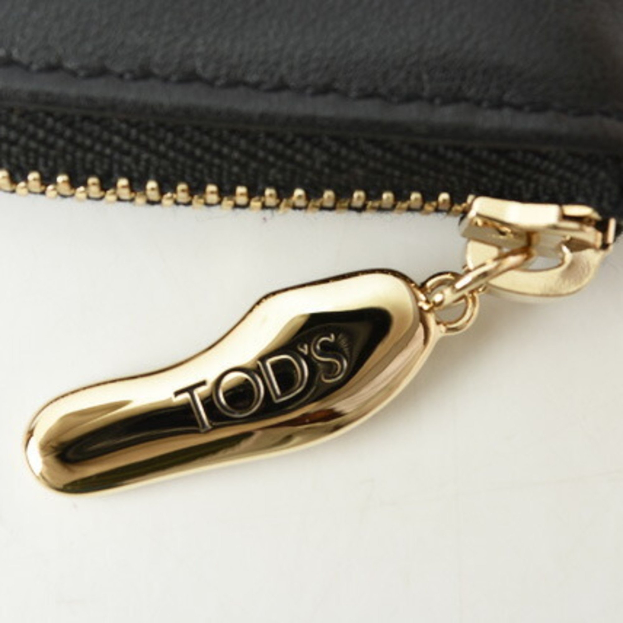 Tod's Clutch Pouch Flat PM TOD'S Soft Leather Black XAUUNSN9200NKSB999