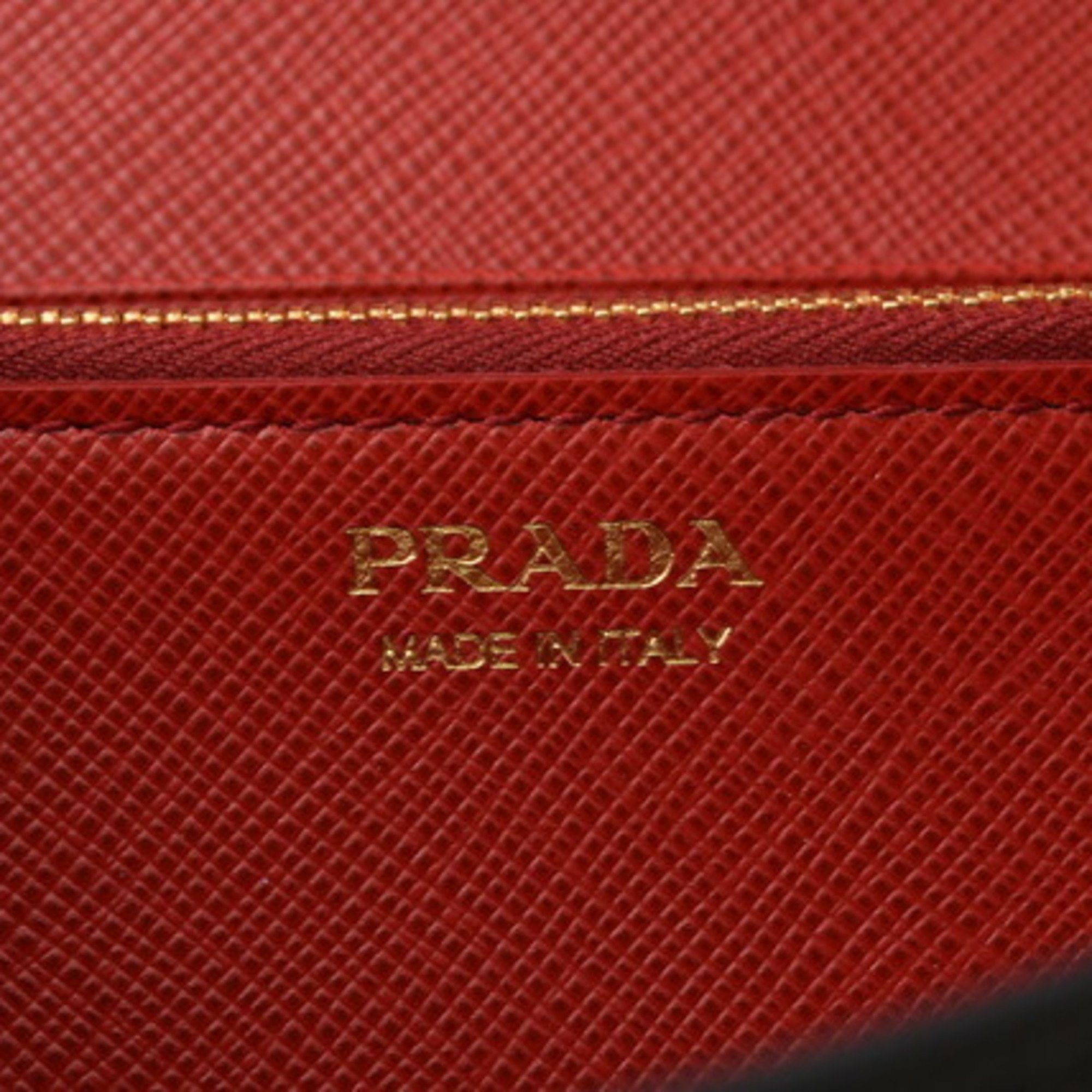 PRADA Wallet Long 1MH132 SAFFIANO PATCH Patchwork Rose Motif