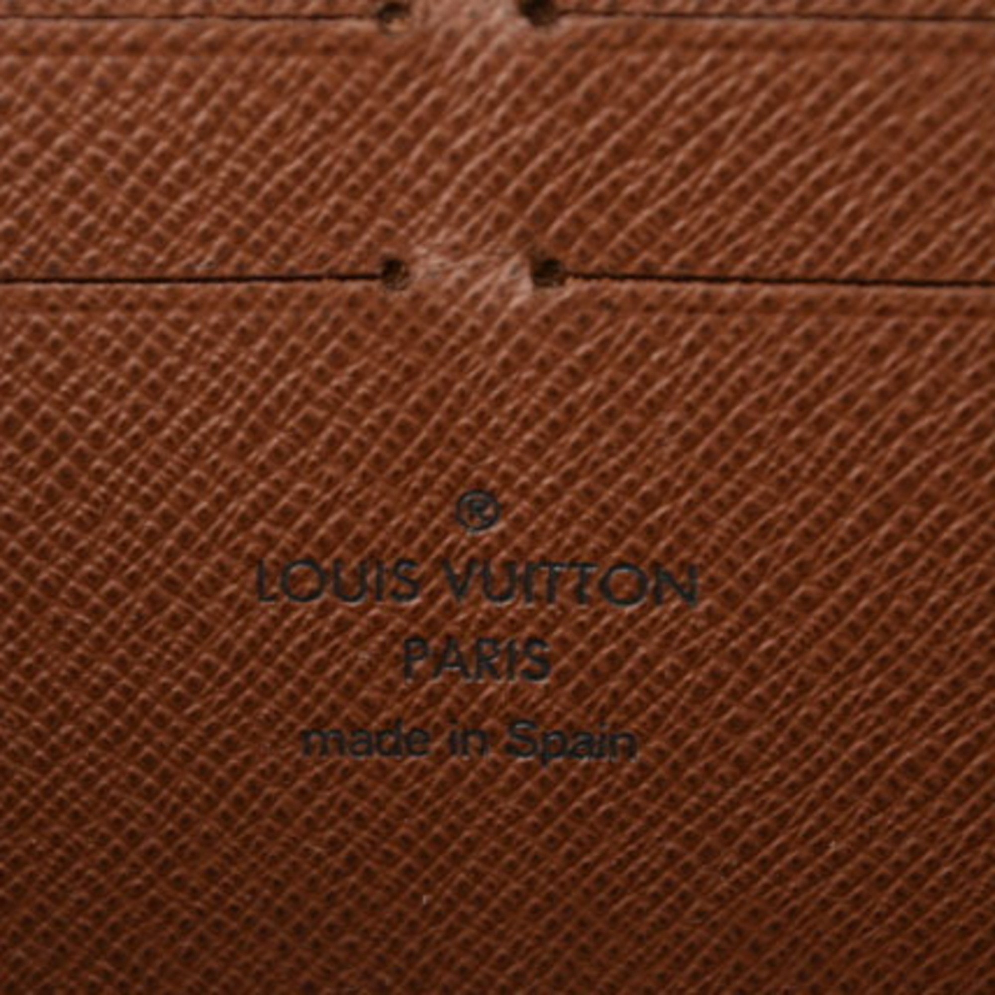 Louis Vuitton Wallet LOUIS VUITTON Long Zippy M60017 Round Monogram