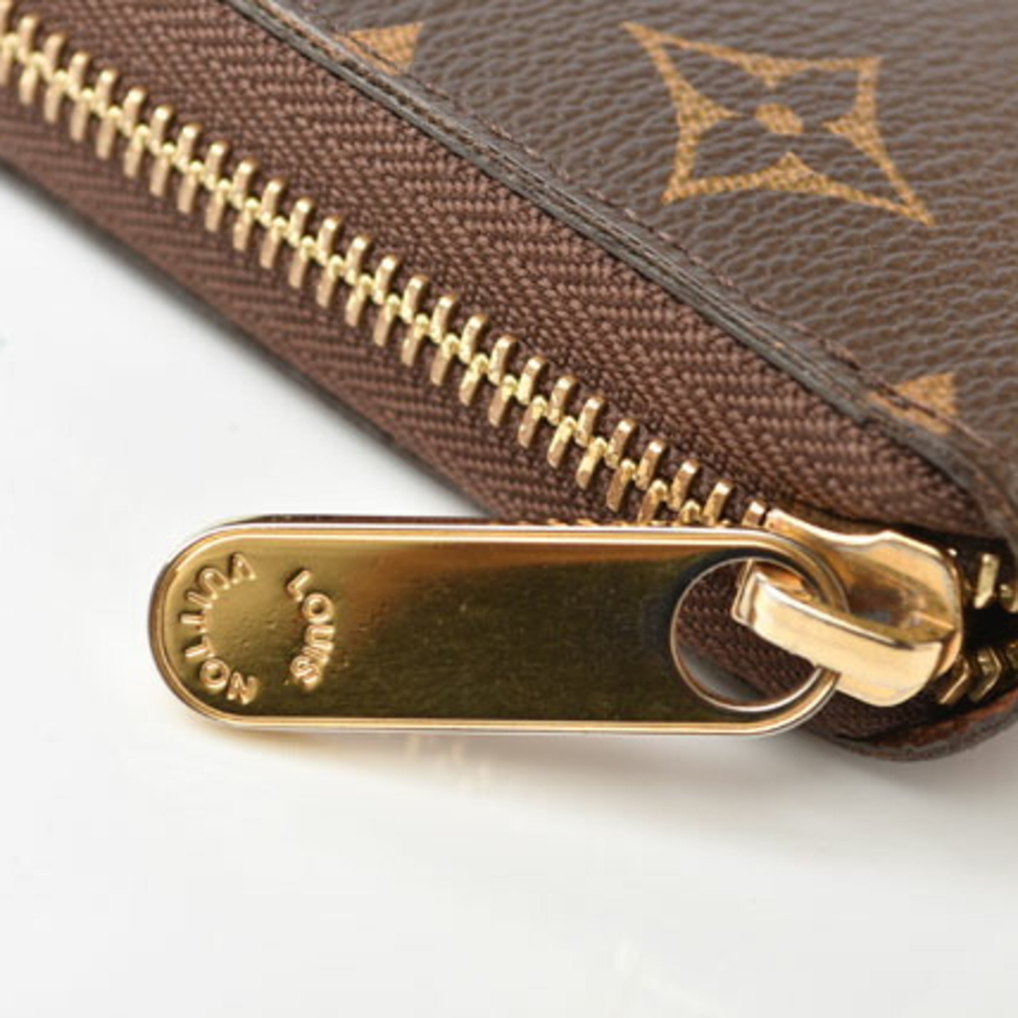 Louis Vuitton Wallet LOUIS VUITTON Long Zippy M60017 Round Monogram