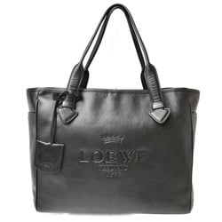 LOEWE Tote Bag, Storage Bag HERITAGE Heritage Calfskin Black